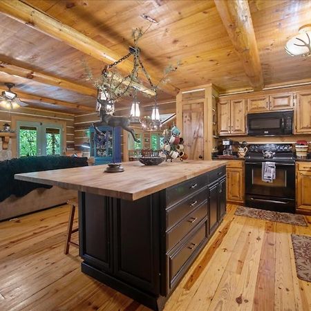 Waterfront Mountain Cabin With Hot Tub Villa Blue Ridge Buitenkant foto