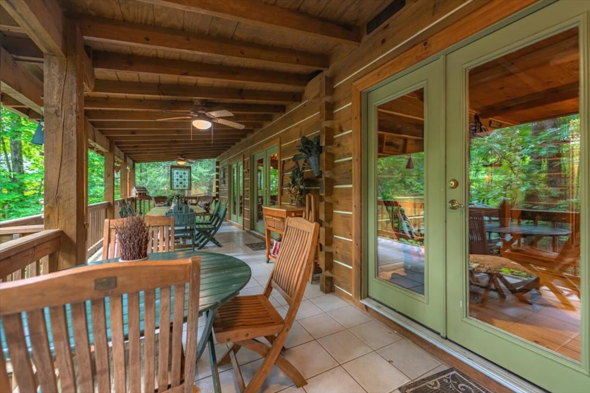 Waterfront Mountain Cabin With Hot Tub Villa Blue Ridge Buitenkant foto