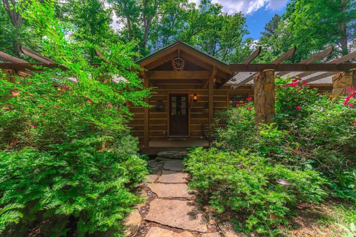 Waterfront Mountain Cabin With Hot Tub Villa Blue Ridge Buitenkant foto