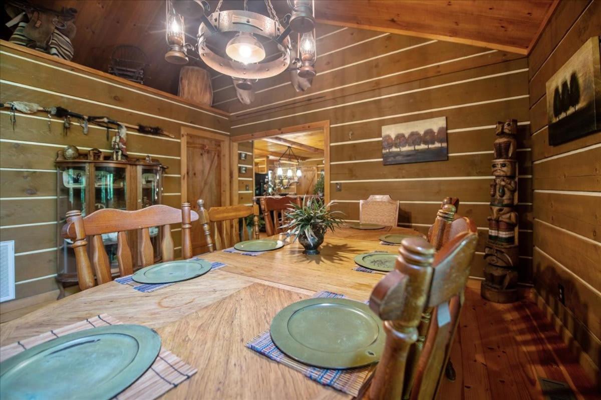 Waterfront Mountain Cabin With Hot Tub Villa Blue Ridge Buitenkant foto